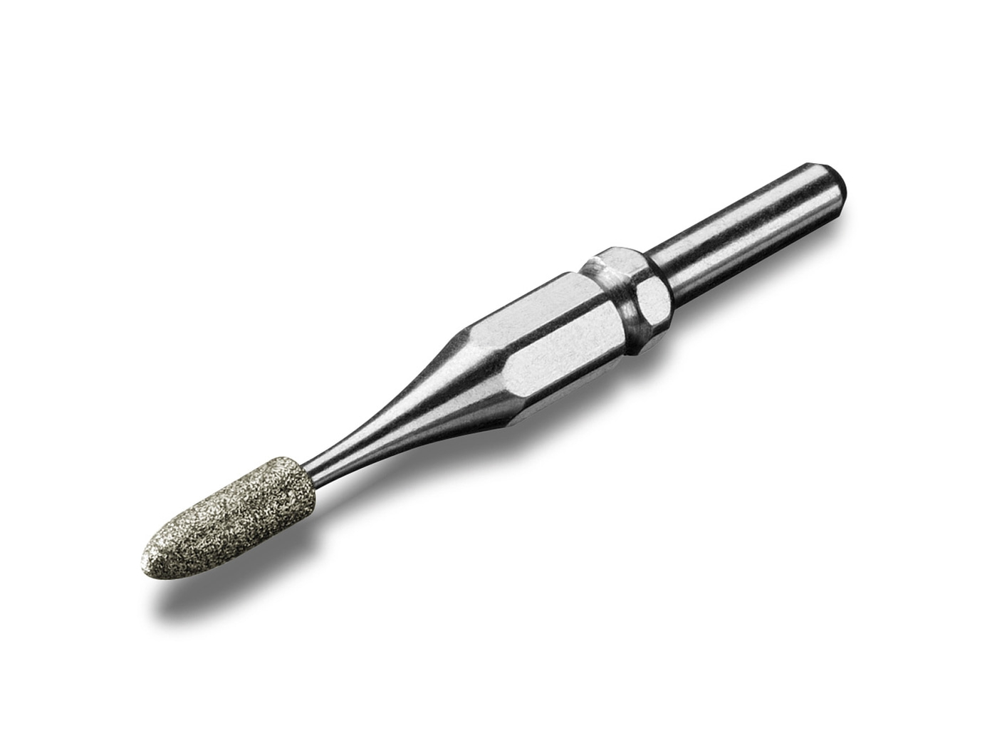 Diamantbohrer, Metall, Werkzeug, Bohrer, Spitze, grau, glänzend, professionell, Zahnmedizin, Dental