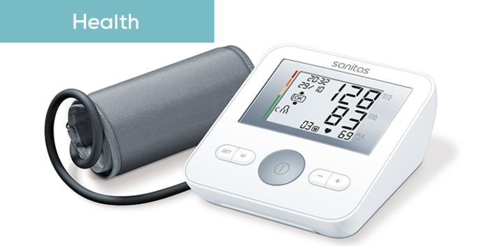 Blood pressure monitor, health, Sanitas, measurement, health, medicine, device, digital