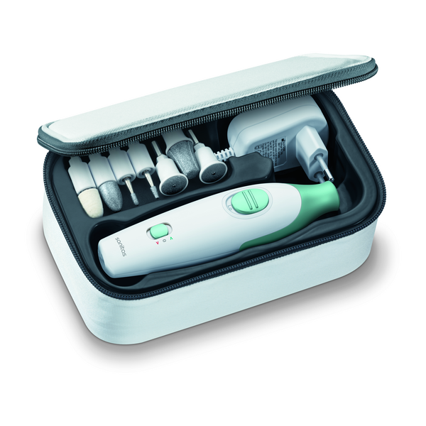 SMA 36 - Maniküre-/ Pediküre-Set Inklusive 7 hochwertiger Aufsätze