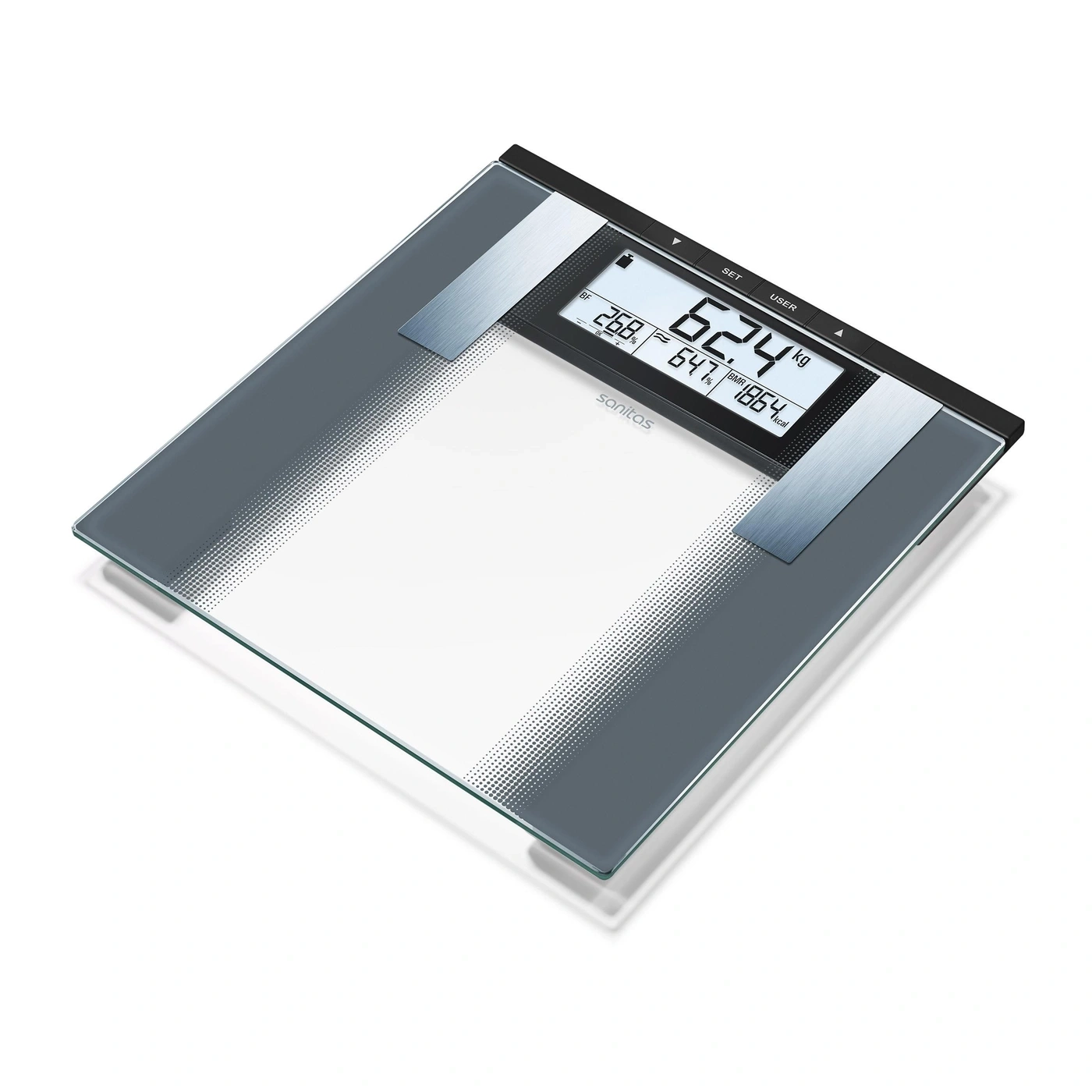 SBG 21 - Bilancia diagnostica in vetro Con display LCD e visualizzazione multipla