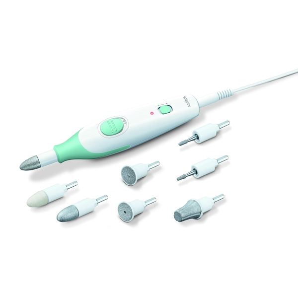 SMA 36 - Maniküre-/ Pediküre-Set Inklusive 7 hochwertiger Aufsätze